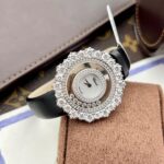 Chopard Happy Replica Watch Custom Diamonds Moissanite Hong Kong 36mm - Image 3