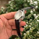 Chopard Happy Sport Imitation Watches Women White Dial Leather Strap 36mm - Image 5