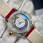 Chopard Happy Sport Replica Watch Red Leather Strap 36mm - Image 8