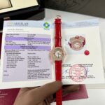 Chopard L-Heure Best Replica Watch 18K Gold Wrapped + Diamonds Moissanite Custom 36mm