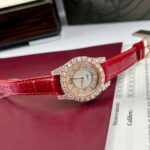 Chopard L-Heure Best Replica Watch 18K Gold Wrapped + Diamonds Moissanite Custom 36mm - Image 3