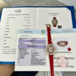 Chopard Women Copies Watches Gold Wrapped And Moissanite Diamonds Custom 34mm