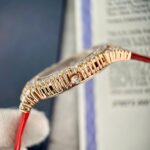 Chopard Women Copies Watches Gold Wrapped And Moissanite Diamonds Custom 34mm - Image 8