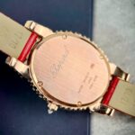 Chopard Women Copies Watches Gold Wrapped And Moissanite Diamonds Custom 34mm - Image 9