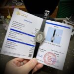 Chopard Mother Of Pearl Dial Replica 1:1 Watch Full Diamond Moissanite 34mm