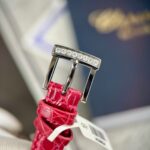 Chopard Women-s Replica Watch Red Full Moissanite Diamond 34mm - Image 10