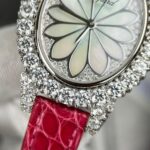 Chopard Women-s Replica Watch Red Full Moissanite Diamond 34mm - Image 5