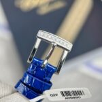 Chopard Women-s Replica Watch Full Diamond Moissanite Blue 34mm - Image 10