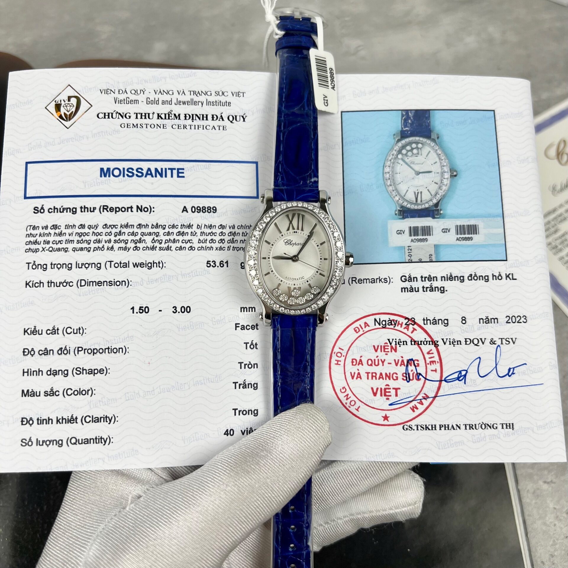 Dong-Ho-Chopard-Nu-Mat-Da-Xoay-Do-Kim-Cuong-Moissanite-Mau-Xanh-34mm-3.jpg Chopard Women-s Replica Watch With Diamond Moissanite Blue 34mm - Image 1