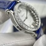 Chopard Women-s Replica Watch With Diamond Moissanite Blue 34mm - Image 5