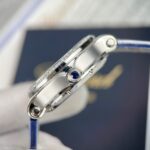 Chopard Women-s Replica Watch With Diamond Moissanite Blue 34mm - Image 6