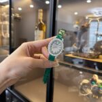 Chopard Women Green Copies Watch Custom Diamonds Moissanite Hong Kong 34mm - Image 4