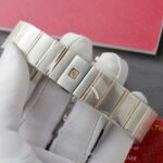 Omega Constellation Co-Axial Fake Watch Brown Dial Metal Strap 38mm - Image 9