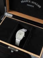 Frack Muller V32 White Replica Watches Moissanite Diamonds Custom 36mm - Image 4