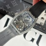 Franck Muller Best Copies Watch Curvex CX Grand Central Tourbillon Skeleton 42x56mm - Image 12