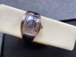 Franck Muller High End Watch Replicas Curvex CX Grand Central Tourbillon Skeleton Rose Gold 36x53mm - Image 2