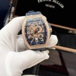 Franck Muller Replica Watch Vanguard Dragon V45 Blue ABF Factory 45mm
