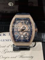Franck Muller Replica Watch Vanguard Dragon V45 Blue ABF Factory 45mm - Image 2