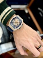 Franck Muller Replica Watch Vanguard Dragon V45 Blue ABF Factory 45mm - Image 5