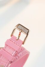 Franck Muller Replica Watches Vanguard V32 Skeleton Pink Flower Dial 36mm - Image 9