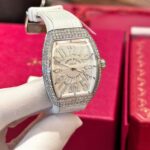 Franck Muller V32 Replica Watch Custom Diamonds Moissanite Hong Kong 36mm - Image 7