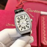 Franck Muller V32 Best Replica Watch Custom Diamonds Moissanite Hong Kong 36mm - Image 3