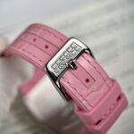Franck Muller V32 Replica Watch Pink Rubber Strap ABF Factory 36mm - Image 7