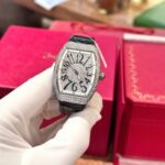 Franck Muller V32 Black Replica Watch Custom Diamonds Moissanite Hong Kong 36mm - Image 3