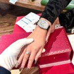 Franck Muller V32 Black Replica Watch Custom Diamonds Moissanite Hong Kong 36mm - Image 8