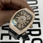 Franck Muller V32 Rose Gold Replica Watch ABF Factory 36mm - Image 2