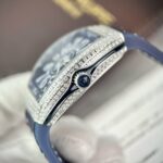 Franck Muller V32 Replica Watch Blue Dial ABF Factory 36mm - Image 5