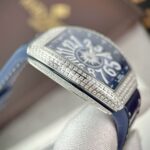 Franck Muller V32 Replica Watch Blue Dial ABF Factory 36mm - Image 6
