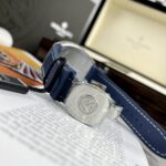 Franck Muller V45 Blue Dial Replica Watch Rubber Strap ABF Factory 45mm - Image 7