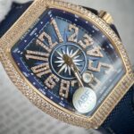 Franck Muller V45 Best Replica Watch Blue Dial ABF Factory 45mm - Image 3