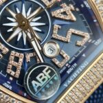 Franck Muller V45 Best Replica Watch Blue Dial ABF Factory 45mm - Image 4