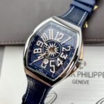 Franck Muller V45 Blue Replica Watch ABF Factory 45mm - Image 2