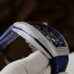 Franck Muller V45 Copies Watches Dragon Dial Blue ABF Factory 45mm - Image 9