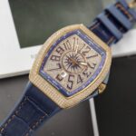Franck Muller V45 Replica Watch Blue Dial ABF Factory 45mm - Image 3
