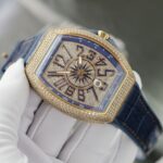 Franck Muller V45 Replica Watch Blue Dial ABF Factory 45mm - Image 2