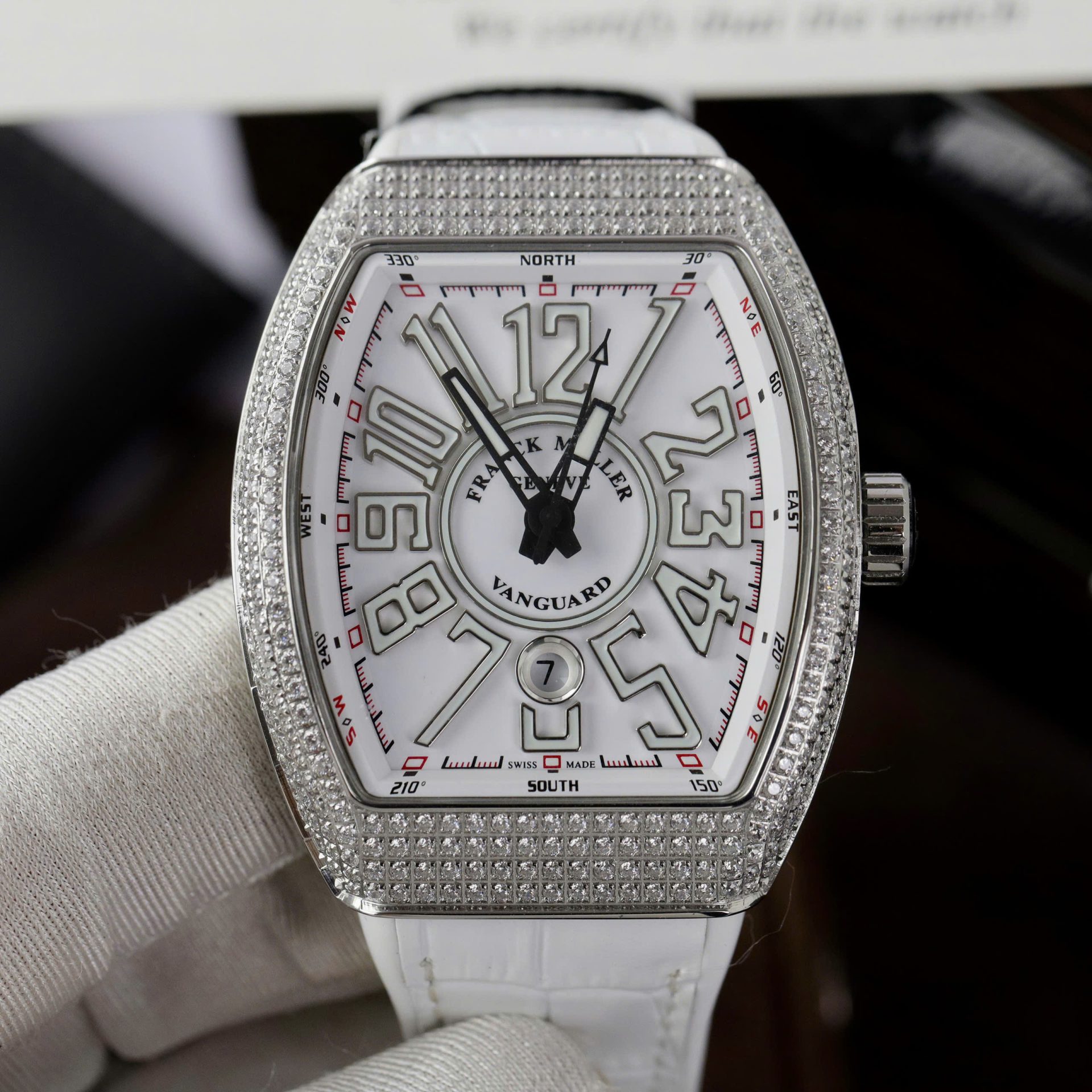 Dong-Ho-Franck-Muller-V45-Replica-11-Mau-Trang-Dinh-Full-Da-Xuong-ABF-45mm-1.jpg Franck Muller V45 Imitation Watches White Dial Automatic Movement ABF Factory 45mm - Image 1