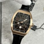 Franck Muller V45 Rose Gold Replica Watch Black Dial AB Factory 45mm - Image 3