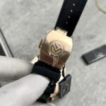 Franck Muller V45 Rose Gold Replica Watch Black Dial AB Factory 45mm - Image 8