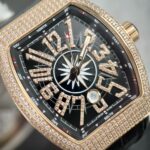 Franck Muller V45 SC DT Best Replica Watch Black ABF Factory 45mm - Image 3
