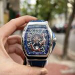 Franck Muller Replica Watches Vanguard V45 SC DT Blue Dial 45mm