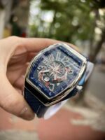 Franck Muller Replica Watches Vanguard V45 SC DT Blue Dial 45mm - Image 4