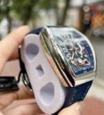 Franck Muller Replica Watches Vanguard V45 SC DT Blue Dial 45mm - Image 6