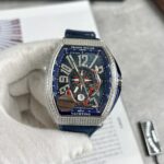 Franck Muller Vanguard V45 Replica Watch Dial Blue ABF Factory 45mm