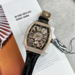 Franck Muller Vanguard V45 Replica Watch With Full RoseGold Diamonds ABF 45mm - Image 2