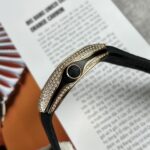 Franck Muller Vanguard V45 Replica Watch With Full RoseGold Diamonds ABF 45mm - Image 4