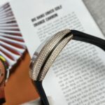 Franck Muller Vanguard V45 Replica Watch With Full RoseGold Diamonds ABF 45mm - Image 5